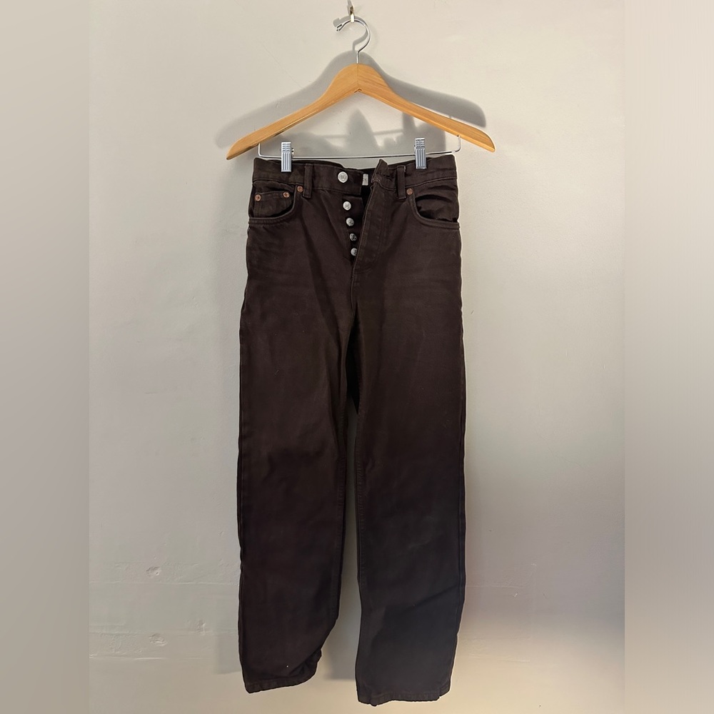 Zara Women’s Brown High Rise Jeans Size 2